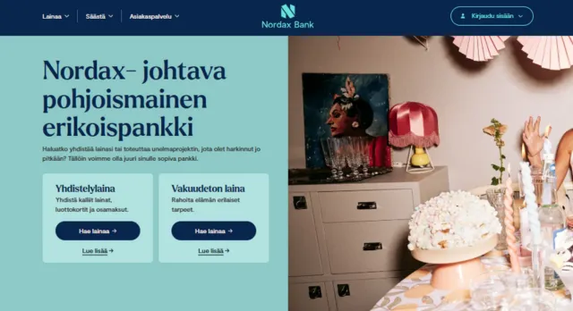 suomalainen asiakas nordax bank kokemuksia